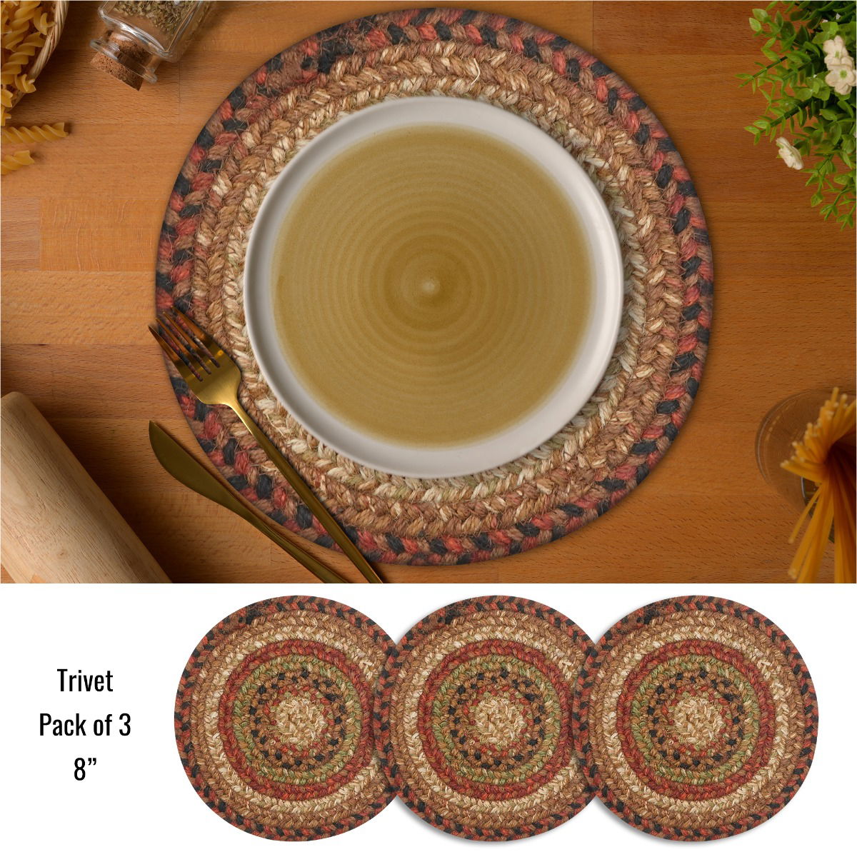 Best Round Braided Accessories for Family Dinner
