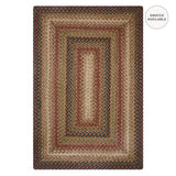 Gingerbread Jute Brown Braided Rugs