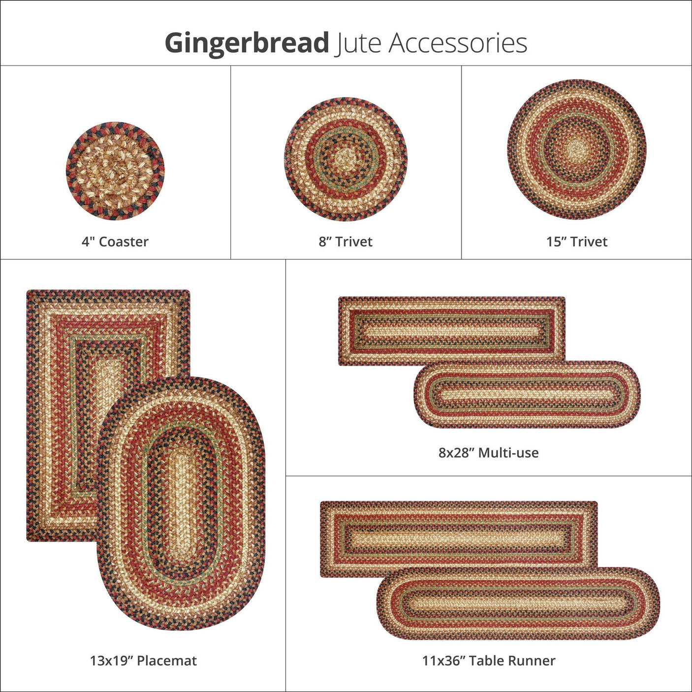 Best Oval, Rectangular and Round Braided Accessories for Kitchen Placements