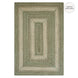 Grassland Green Braided Jute Rugs
