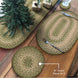 Grassland Green Jute Braided Accessories