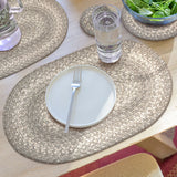 Grey Cloud Jute Braided Accessories