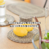 Grey Cloud Jute Braided Accessories