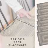 Grey Cloud Jute Braided Accessories