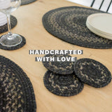 Jet Black Braided Accessories