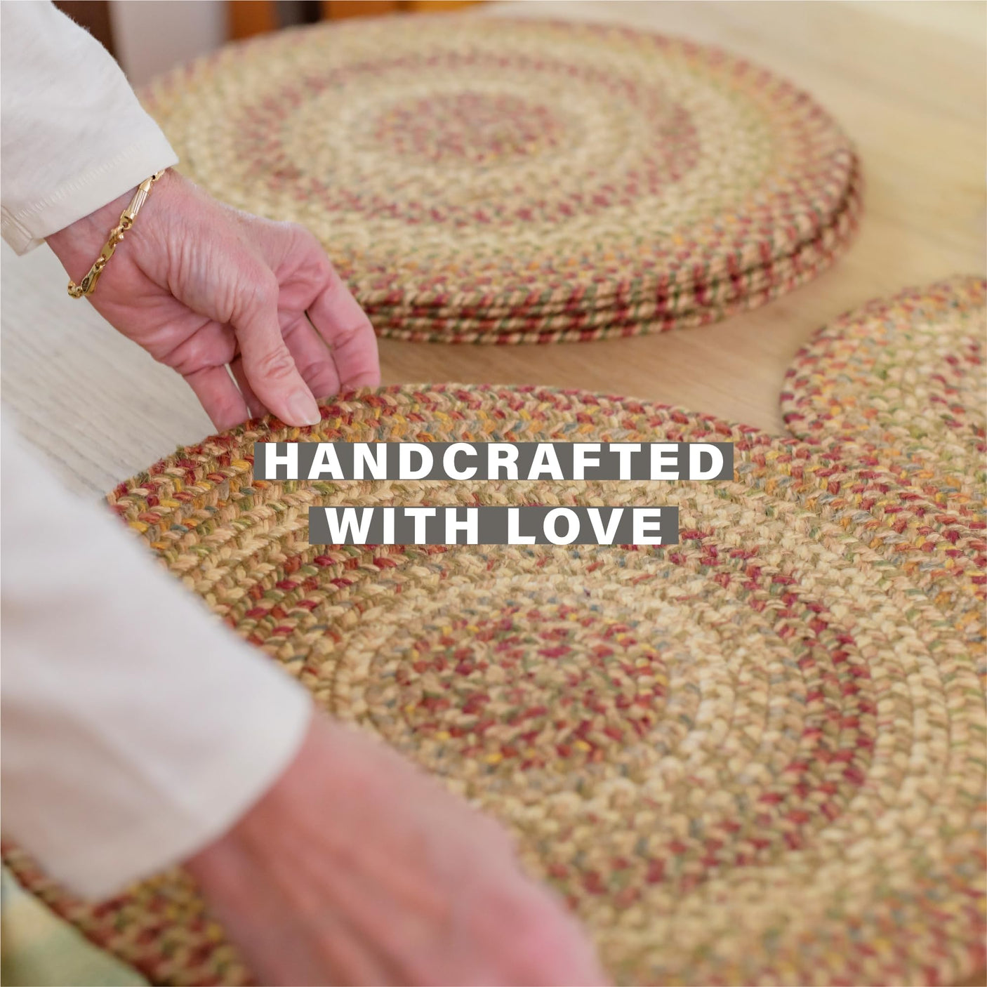 Harvest Beige Braided Accessories