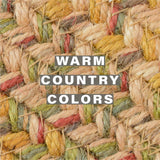 Harvest Beige Jute Braided Chairpad