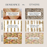 Harvest Beige Jute Braided Round Rugs