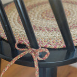 Harvest Beige Jute Braided Chairpad