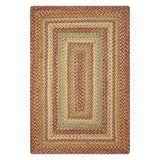 Harvest Beige Jute Braided Rectangular Rug single rug image
