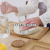 Harvest Beige Braided Accessories