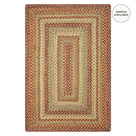 Harvest Beige Braided Jute Area Rugs