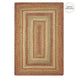 Harvest Beige Braided Jute Area Rugs