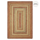 Harvest Beige Braided Jute Area Rugs
