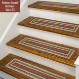 Best Multi Color Braided Accessories for for runner stair treads