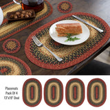 Best Multi Color Braided Accessories for Dining Table Placements