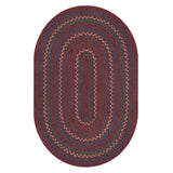 Jamestown Burgundy Jute Braided Accessories