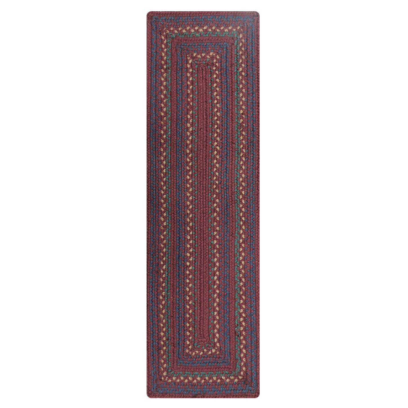 Jamestown Burgundy Jute Braided Accessories
