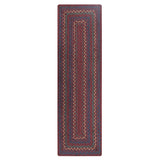 Jamestown Burgundy Jute Braided Accessories