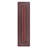 Jamestown Burgundy Jute Stair Tread