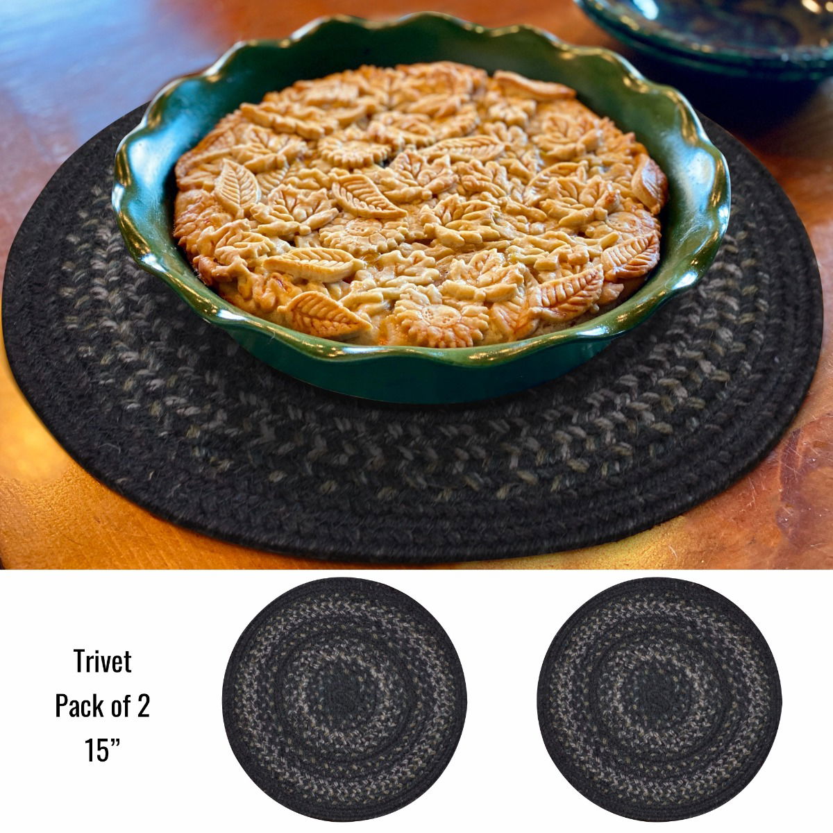 Jet Black Trivet 