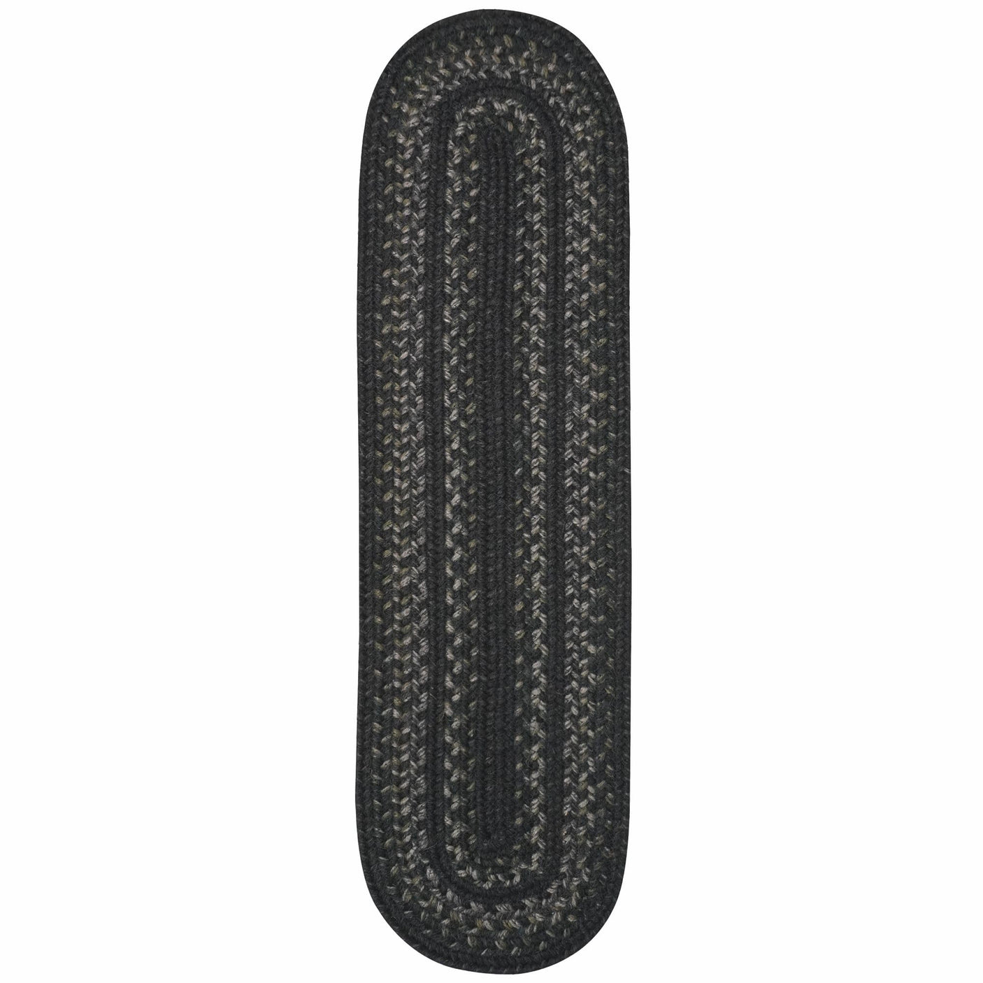 Jet Black Jute Stair Tread