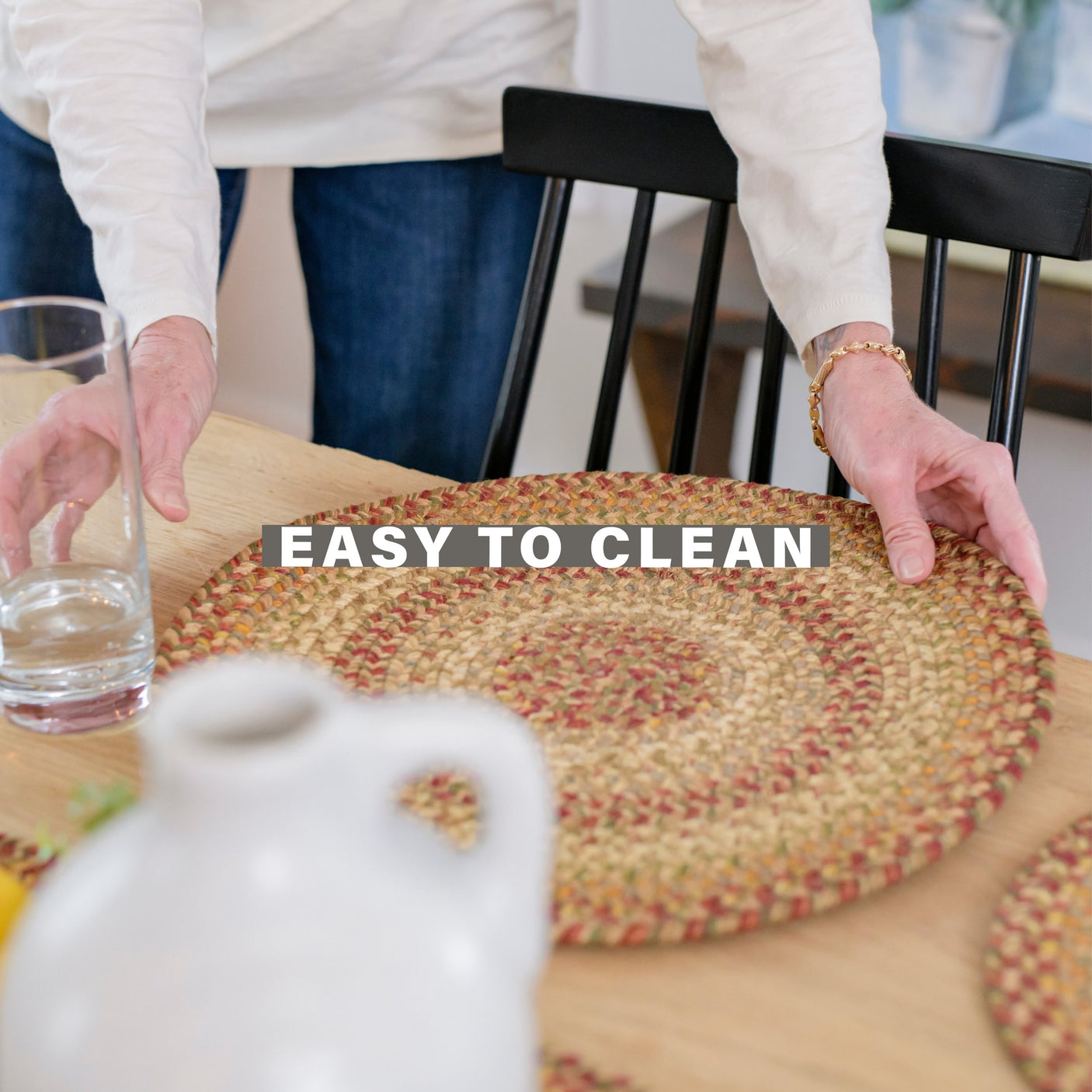 Harvest Beige Braided Accessories