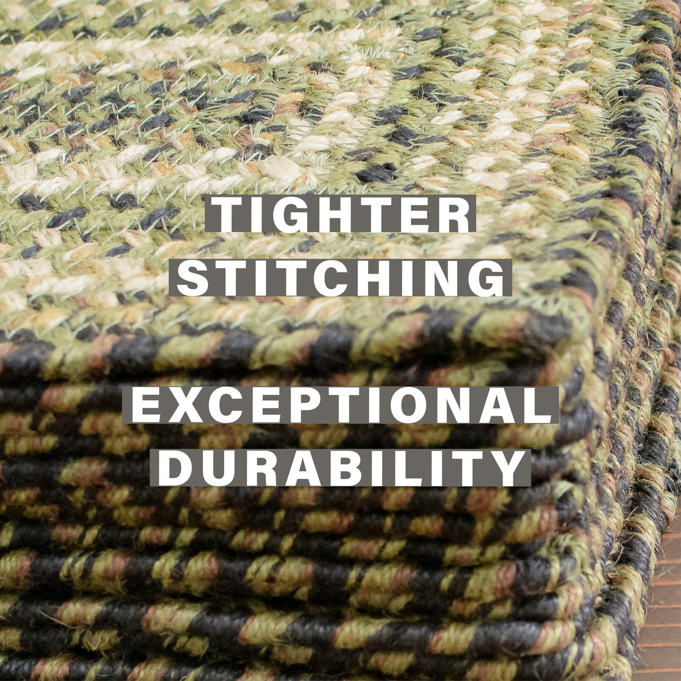 Pinecone Green Braided Accessories