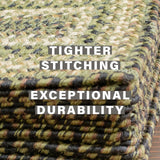 Pinecone Green Braided Accessories