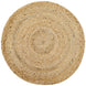 Circa Natural Jute Tan Round Braided Rug