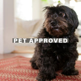 Best Red Jute Braided Rectangular Rug For Pets