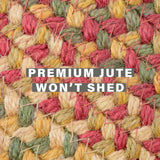 Best red oval braided rug online for Homes