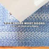 Denim Blue Jute Braided Rugs