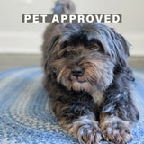 Denim Blue Jute Braided Rugs