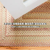 Harvest Beige Braided Jute Area Rugs