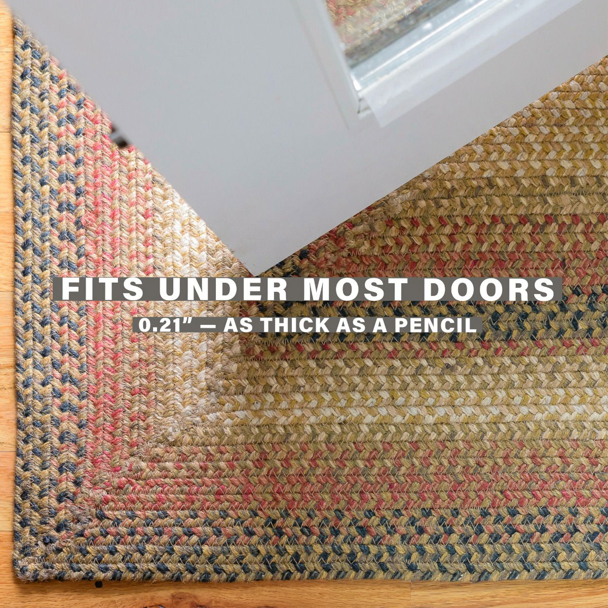 Beige Jute Braided Oval Rugs  for Indoor Use