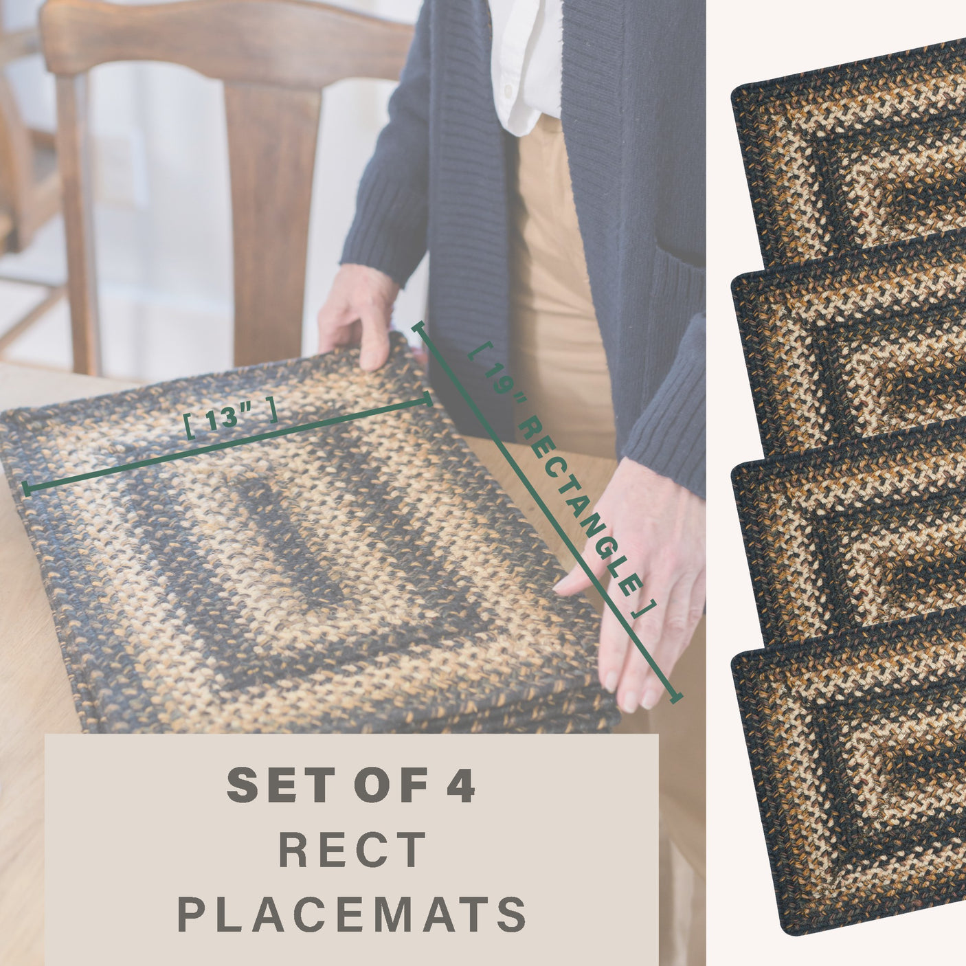 Kilimanjaro Black Braided Accessories