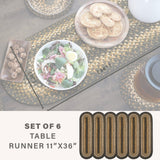 Kilimanjaro Black Braided Accessories