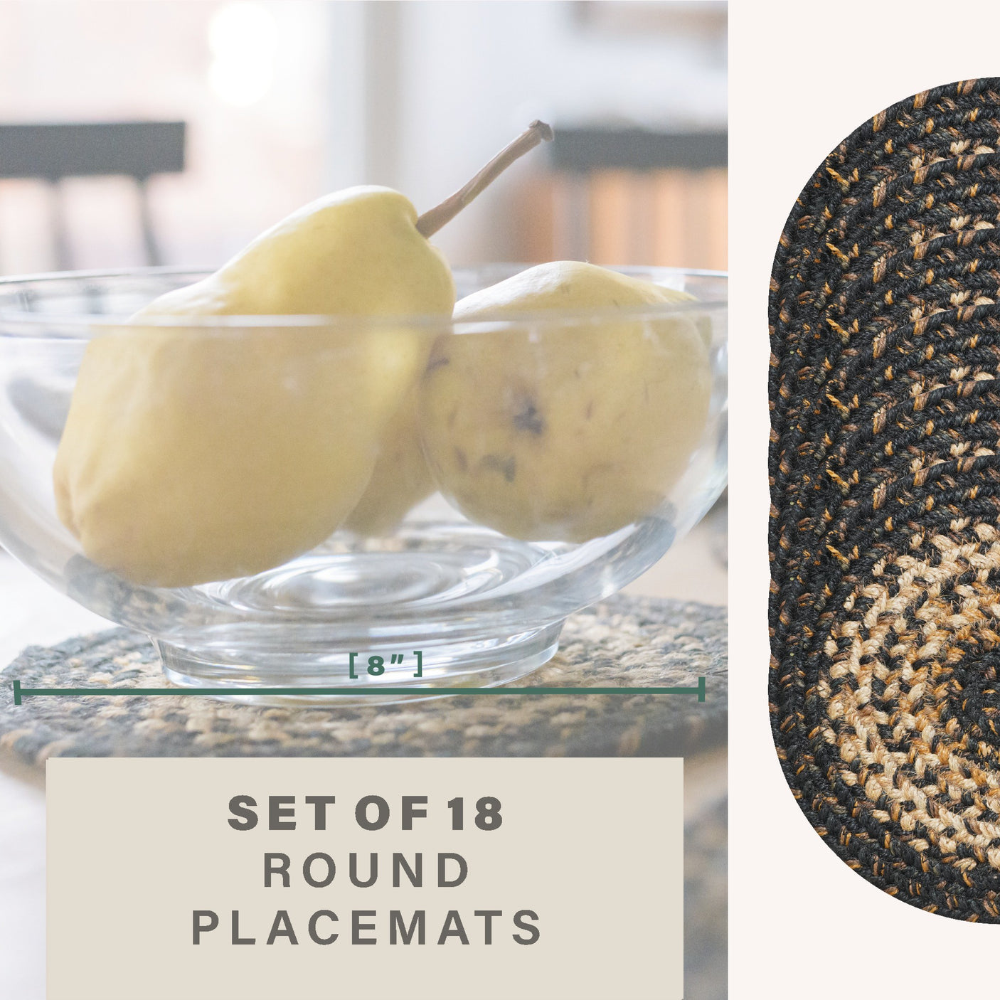 Kilimanjaro Black Braided Accessories
