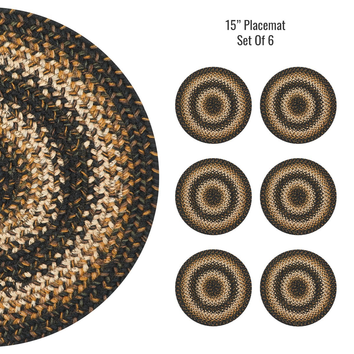 Best Round Black Braided Accessories 