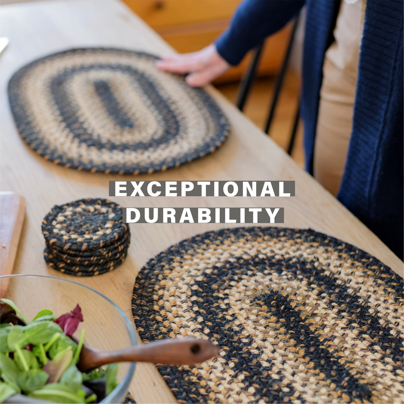 Kilimanjaro Black Braided Accessories