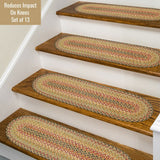 Best Multi Color Braided Accessories for runner stair treads