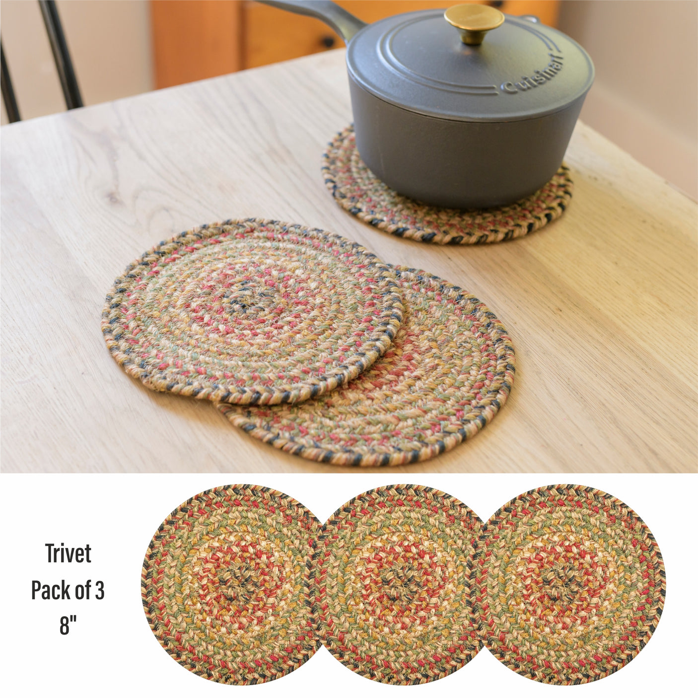 Kingston Multi Color Braided Accessories