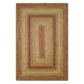 Kingston Jute Multi Color Braided Rectangular Rugs