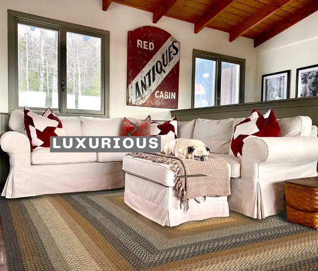 Luxurious cotton Rugs for living room