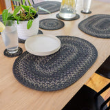 Jet Black Braided Accessories