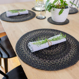 Jet Black Braided Accessories