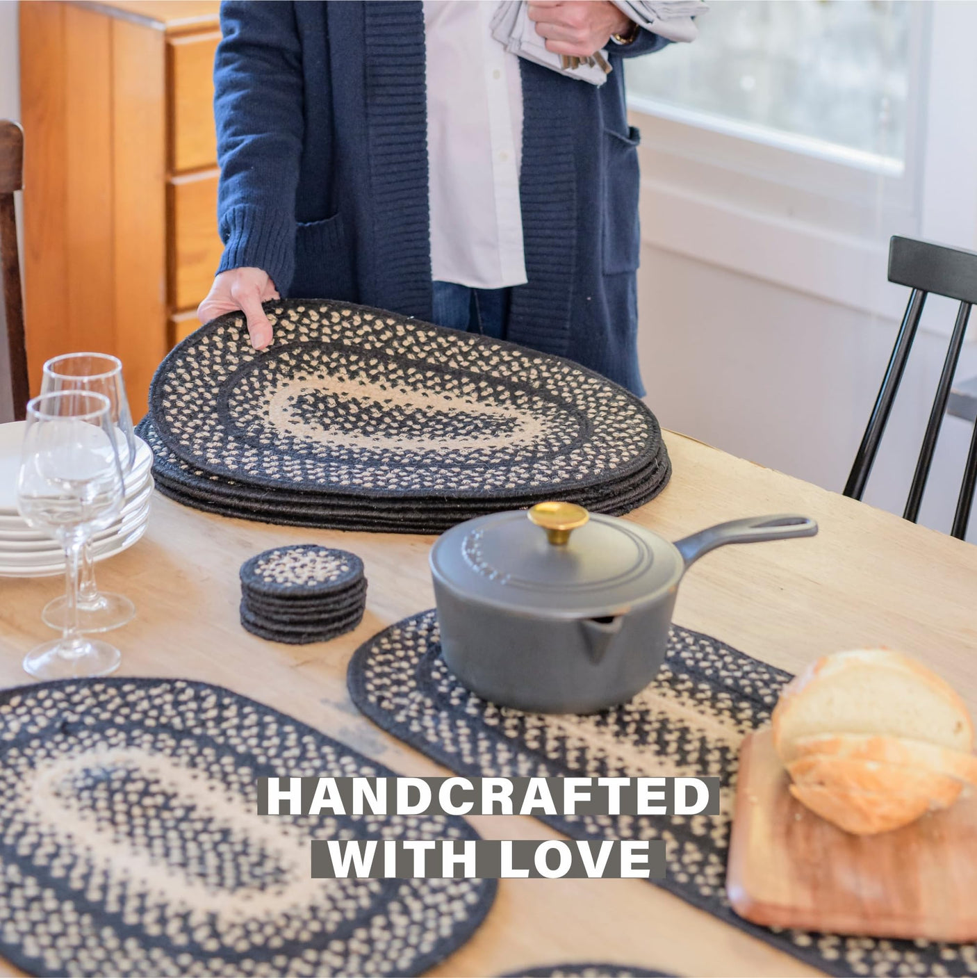 Manchester Black Braided Accessories