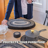 Manchester Black Braided Accessories