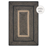 Manchester Black Jute Braided Rug